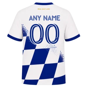 Real Salt Lake Soccer Jersey Custom – Exclusive Blue Grid Style