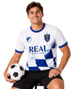 Real Salt Lake Soccer Jersey Custom – Exclusive Blue Grid Style