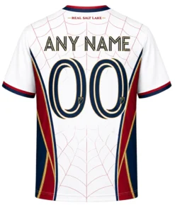 Real Salt Lake White Jersey – Stunning Spiderman Web
