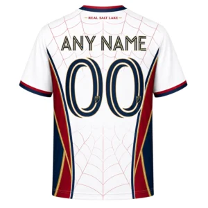 Real Salt Lake White Jersey – Stunning Spiderman Web