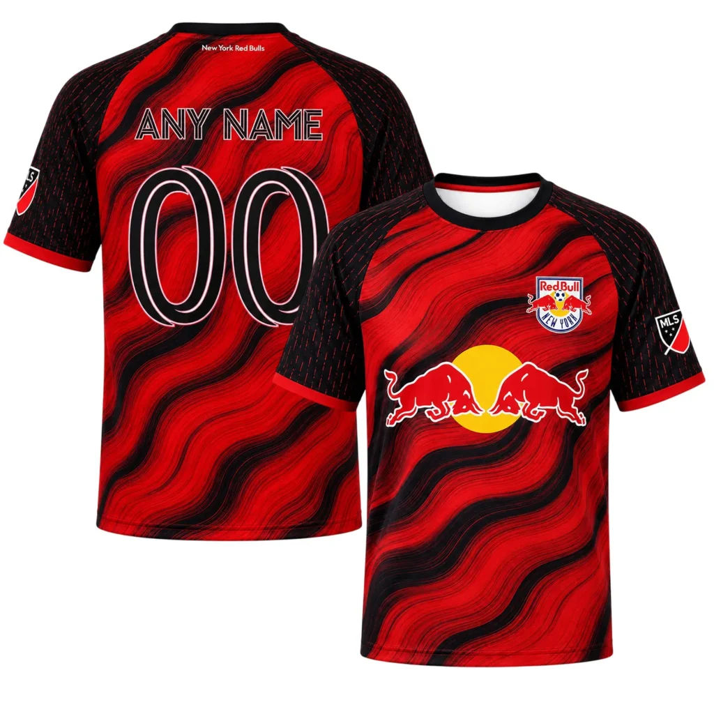 Red Bulls Custom Soccer Jersey – Epic Fan Kit