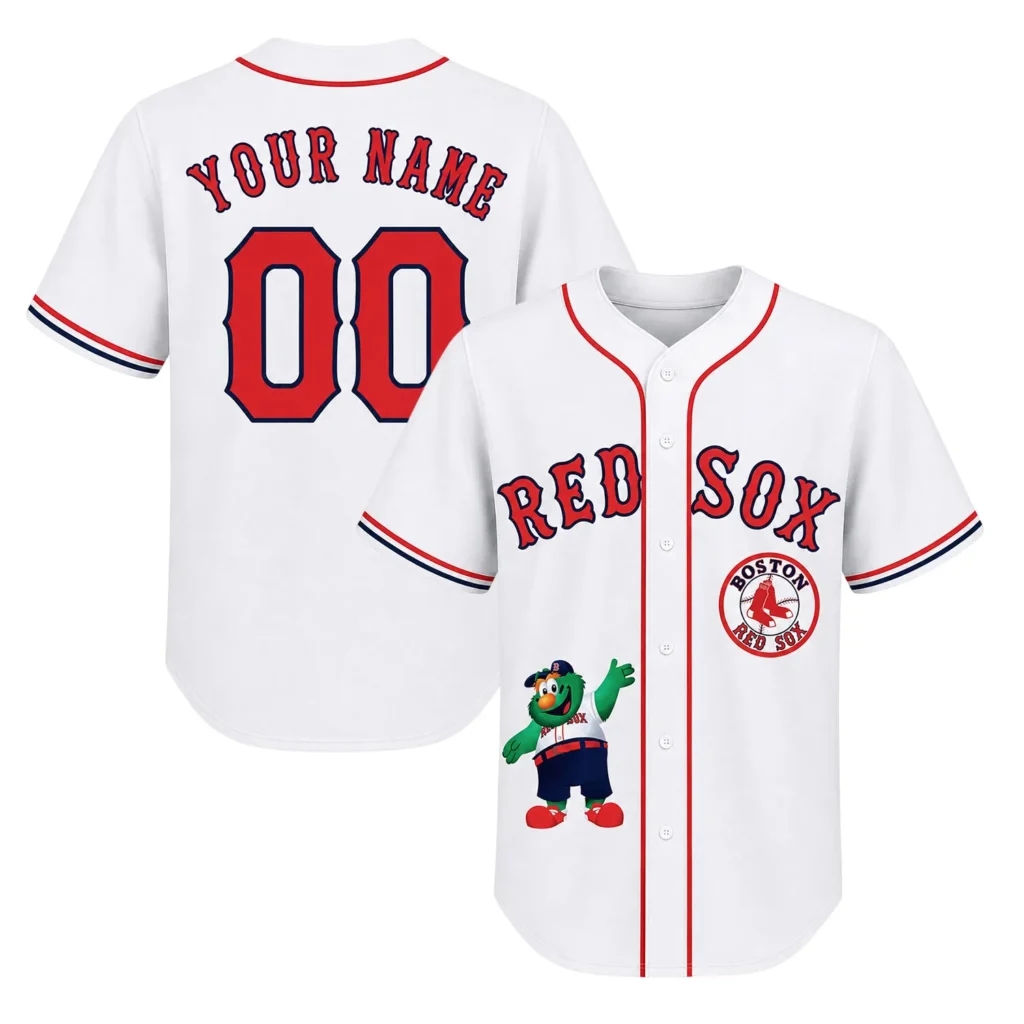 Red Sox Baseball Jersey Custom Name – Stunning Gear