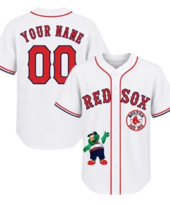 Red Sox Baseball Jersey Custom Name Number – Stunning Gear
