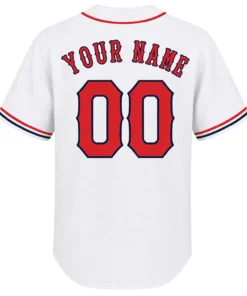 Red Sox Baseball Jersey Custom Name Number – Stunning Gear