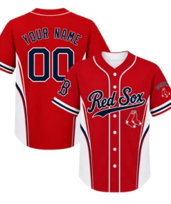 Red Sox Custom Baseball Jersey Design – Remarkable Style