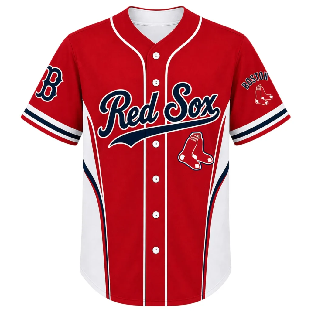 Red Sox Custom Baseball Jersey Design – Remarkable Style