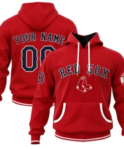 Red Sox Premium Custom Hoodie – Solid Fan Gear