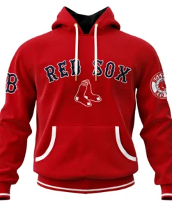 Red Sox Premium Custom Hoodie – Solid Fan Gear