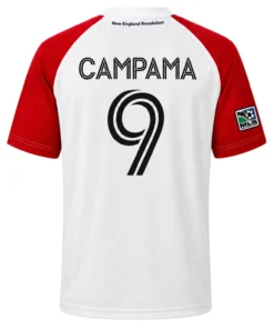 Revolution Leonardo Campana 9 Jersey – White Epic Fan Gear