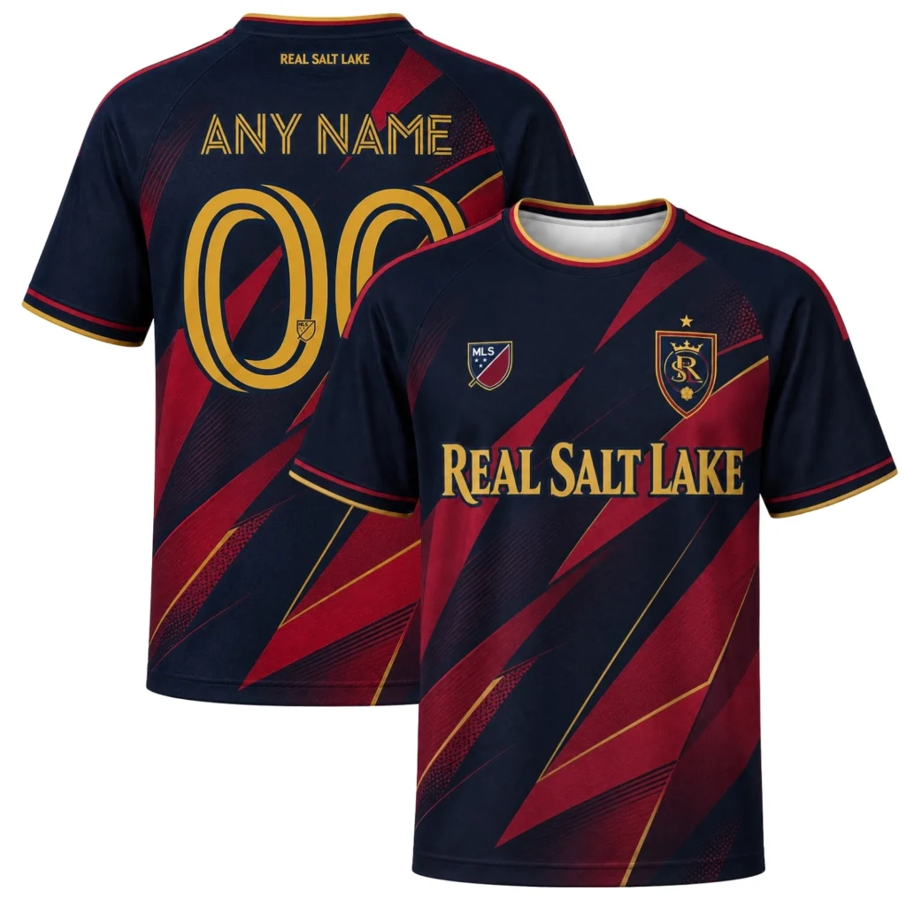 RSL Fan Jersey Custom – Remarkable Dark Red Power