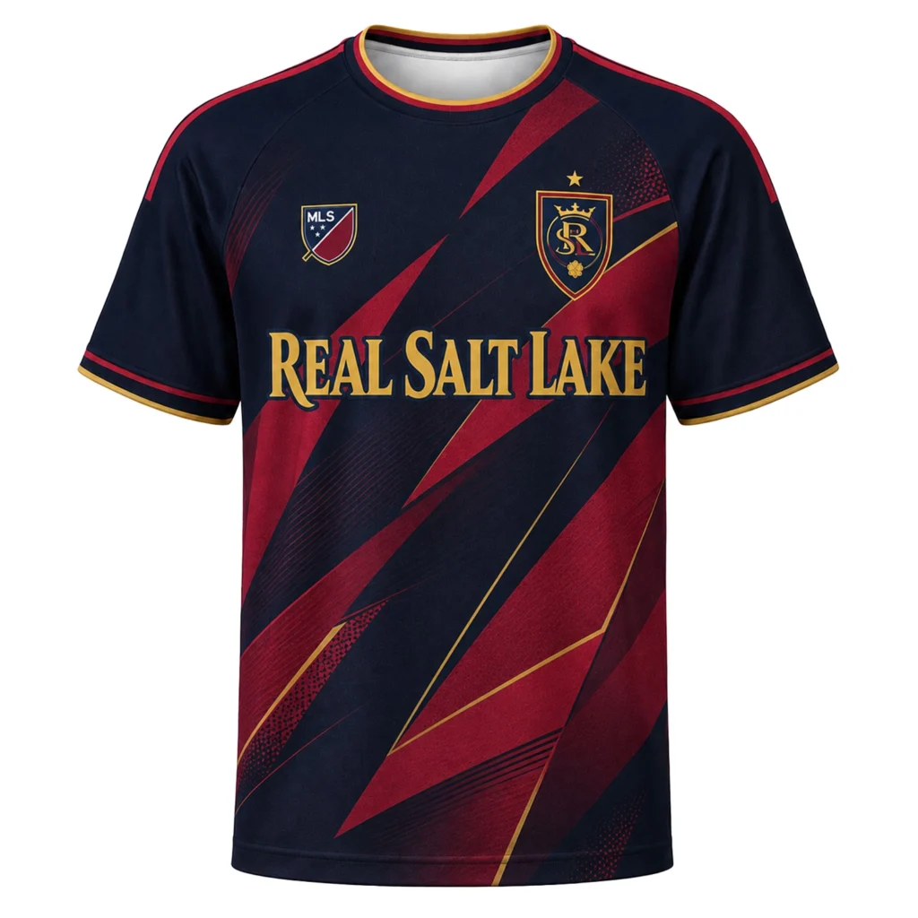 RSL Fan Jersey Custom – Remarkable Dark Red Power