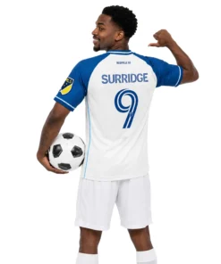 Sam Surridge Nashville SC Jersey – Bold White #9