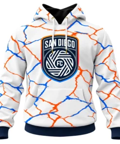 San Diego FC Away Hoodie - Vibrant Fan Kit