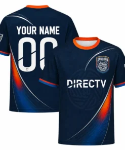 San Diego FC Away Jersey – Stunning Navy Custom Kit