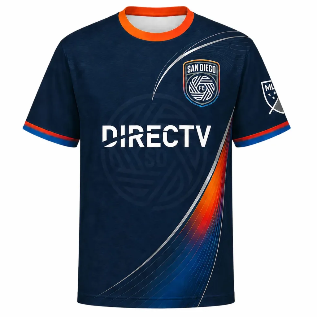San Diego FC Away Jersey – Stunning Navy Custom Kit