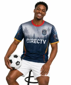 San Diego FC Custom Jersey – Stunning Navy Silver Kit