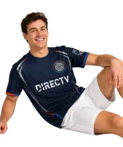 San Diego FC Custom Soccer Jersey – Bold Navy Fan Kit