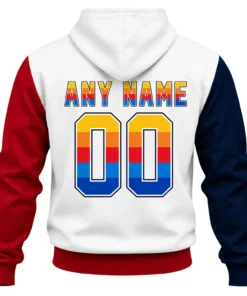 San Diego FC Floral Hoodie Custom Trendy Woven Into One White