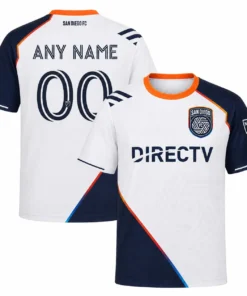 San Diego FC Home Jersey – Colorful White Custom Kit