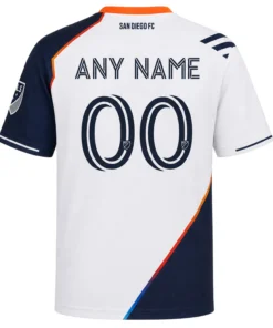San Diego FC Home Jersey – Colorful White Custom Kit