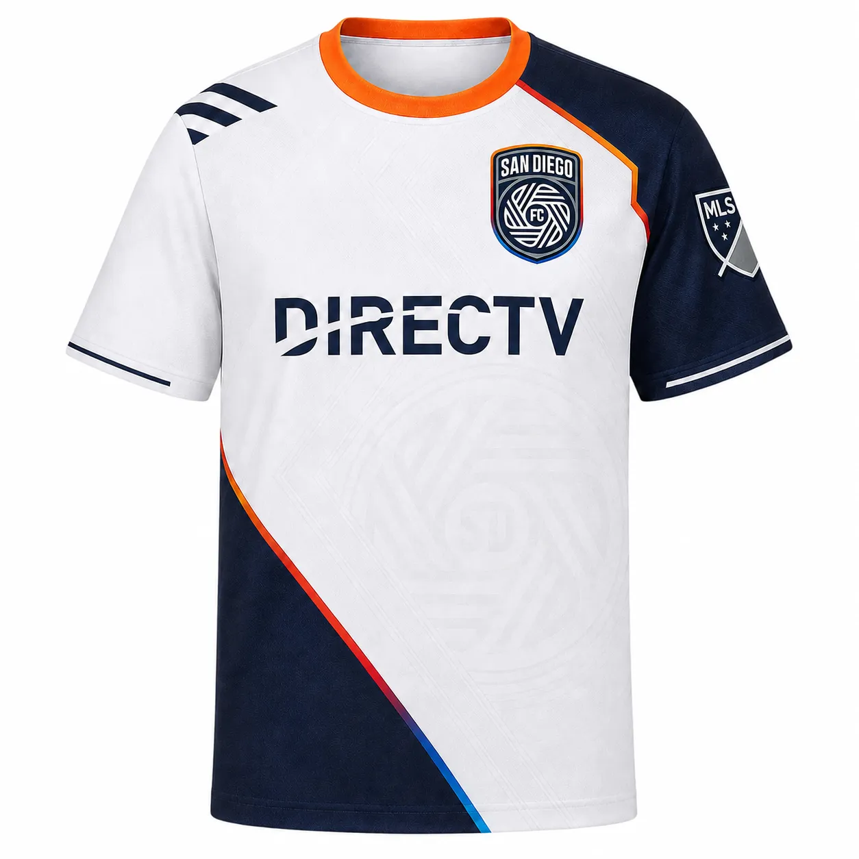 San Diego FC Home Jersey – Colorful White Custom Kit