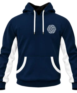 San Diego FC Hoodie Navy Bold Flow Graphic