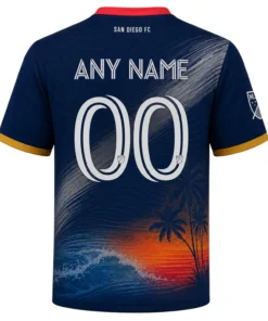 San Diego FC Jersey – Bold Navy Custom Name & Number