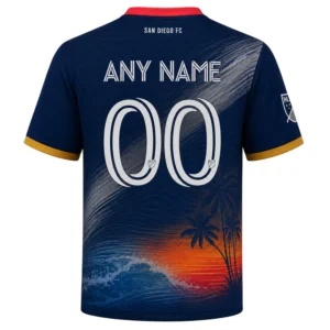 San Diego FC Jersey – Bold Navy Custom Name & Number