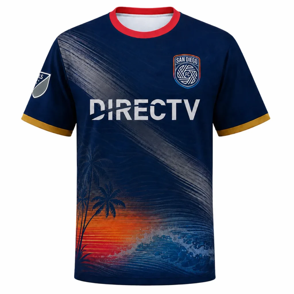 San Diego FC Jersey – Bold Navy Custom Name & Number
