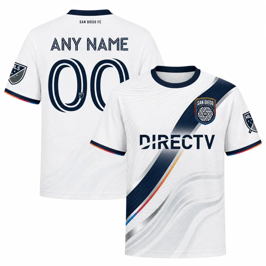 San Diego FC MLS Jersey – Creative White Custom Jersey