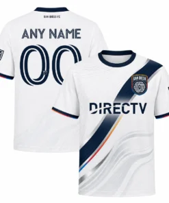 San Diego FC MLS Jersey – Creative White Custom Jersey