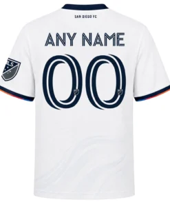 San Diego FC MLS Jersey – Creative White Custom Jersey