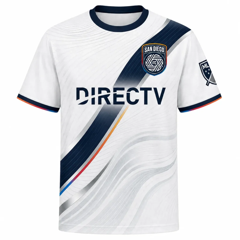 San Diego FC MLS Jersey – Creative White Custom Jersey