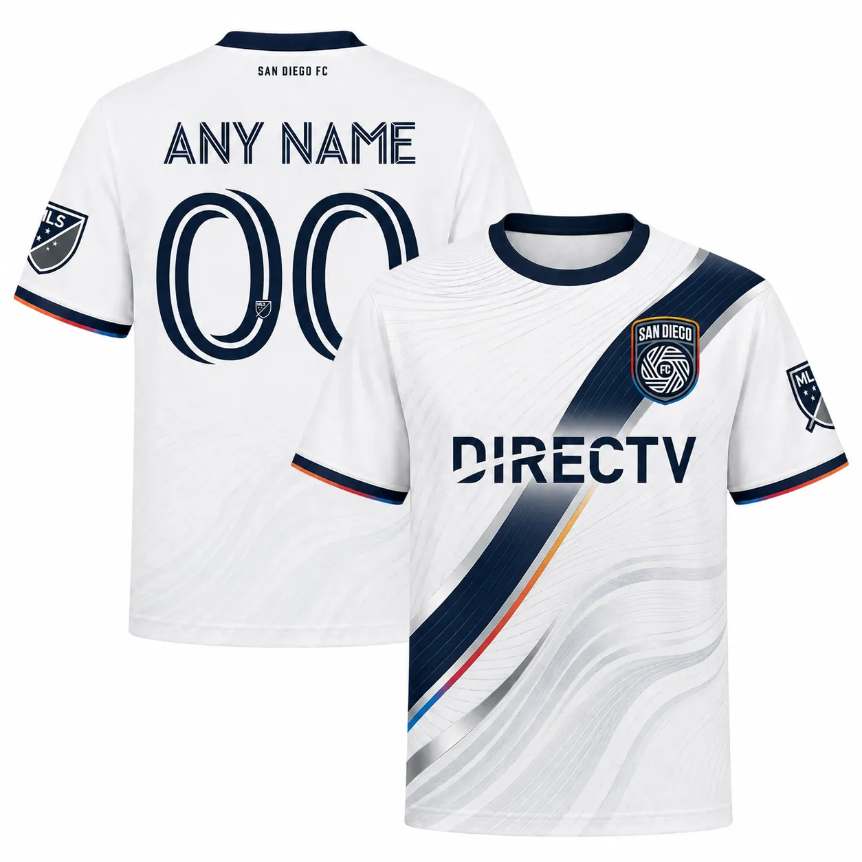 San Diego FC MLS Jersey – Creative White Custom Jersey