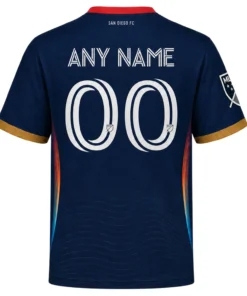 San Diego FC Soccer Jersey – Strong Navy Custom Kit