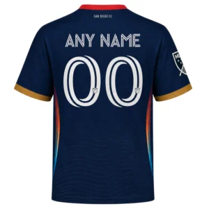 San Diego FC Soccer Jersey – Strong Navy Custom Kit