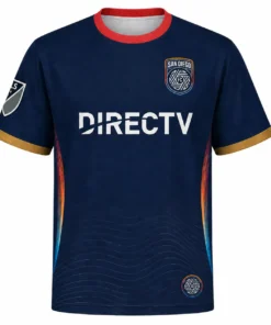San Diego FC Soccer Jersey – Strong Navy Custom Kit