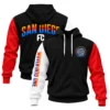 San Diego Hoodie Black Epic Woven Into One