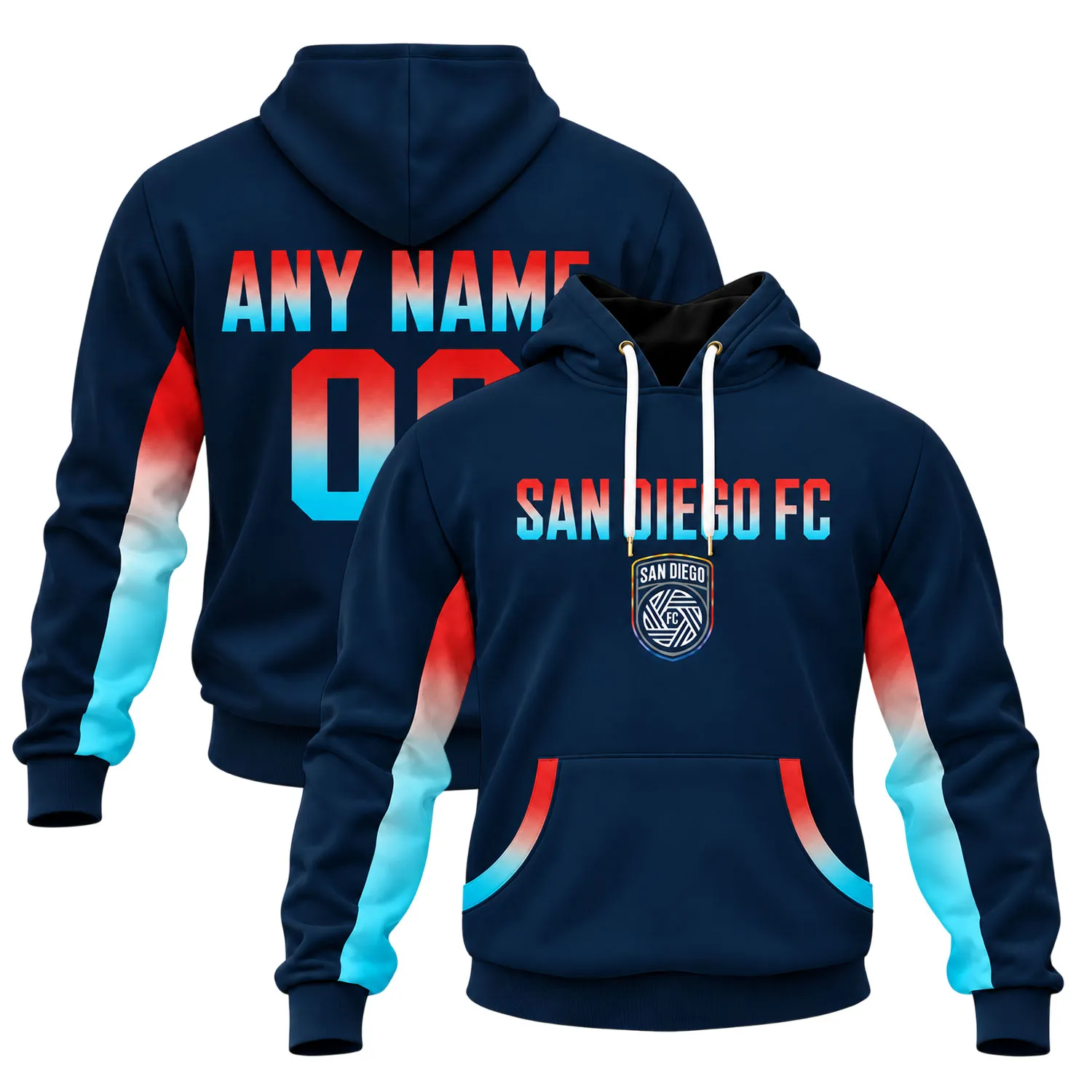 San Diego Soccer Hoodie - Legendary Team Spirit Sweatshirt