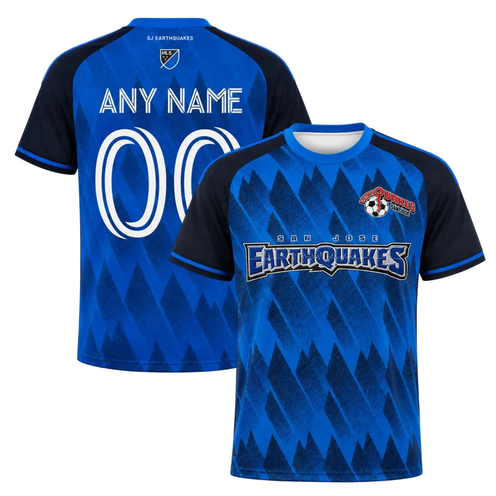 San Jose Earthquakes Blue Jersey – Bold Custom Soccer Shirt