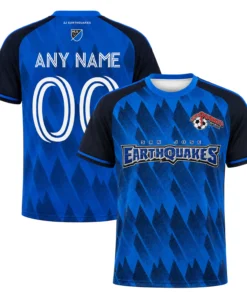 San Jose Earthquakes Blue Jersey – Bold Custom Soccer Shirt