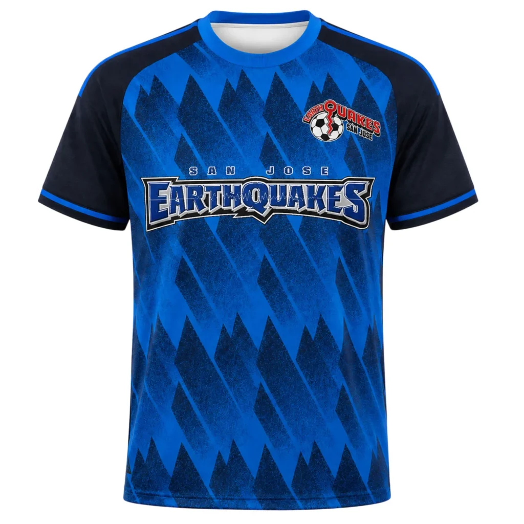 San Jose Earthquakes Blue Jersey – Bold Custom Soccer Shirt