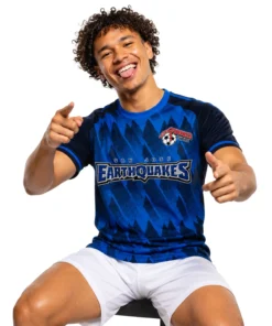 San Jose Earthquakes Blue Jersey – Bold Custom Soccer Shirt