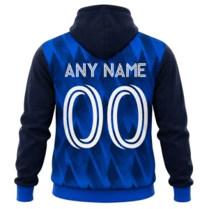 San Jose Earthquakes Hoodie Custom Name & Number – Bold Fan Gear