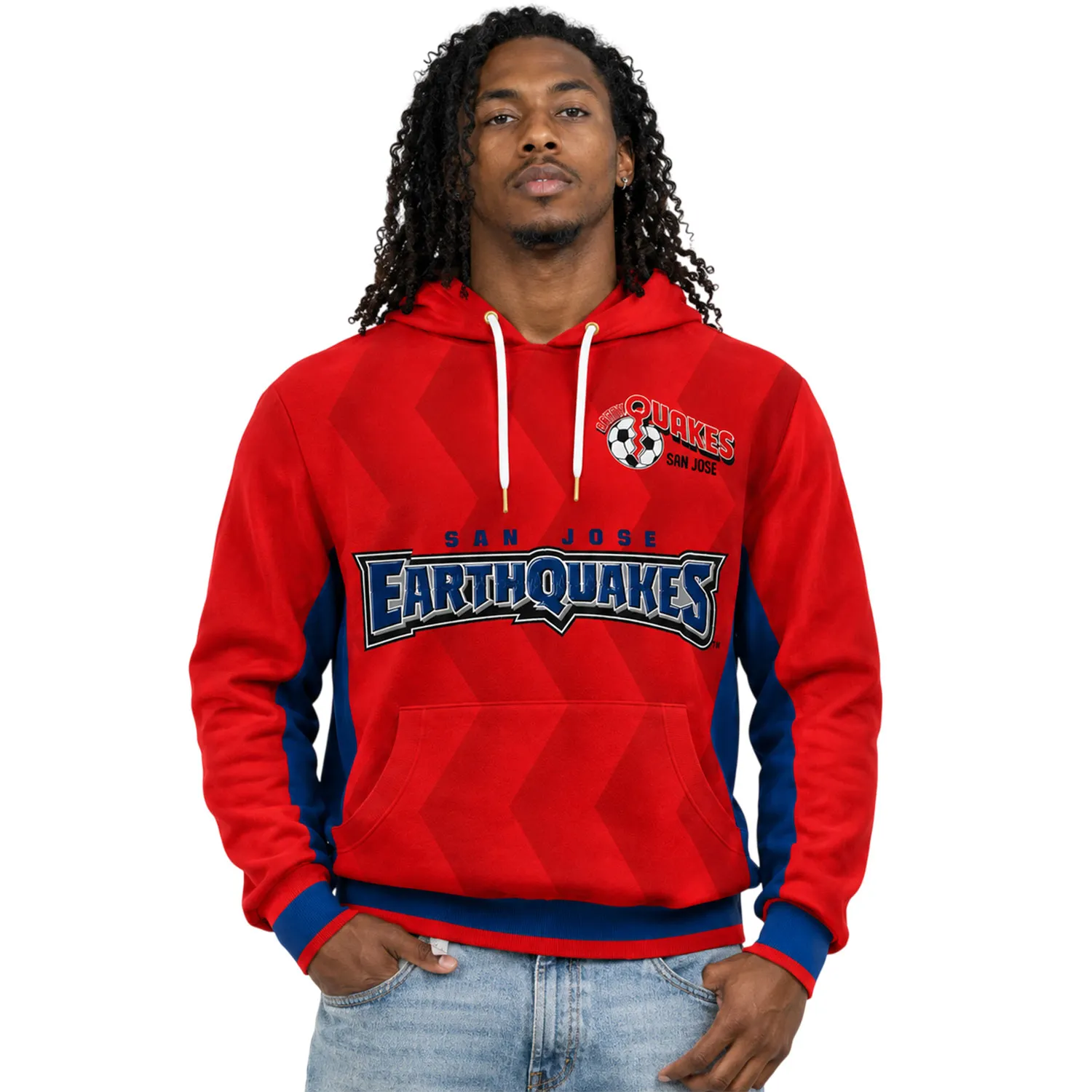 San Jose Earthquakes Red Hoodie –Vibrant Fan Apparel