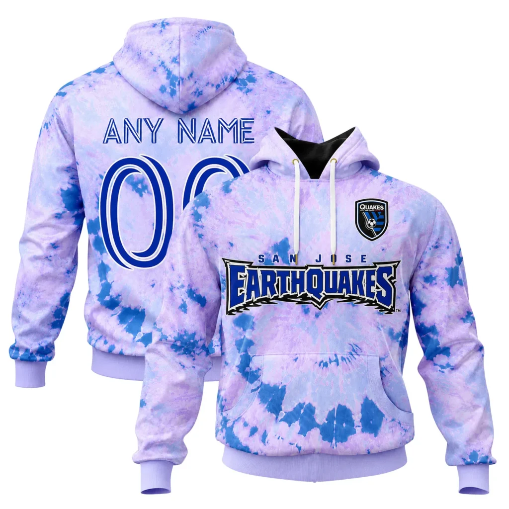 San Jose Quakes Hoodies Bold Team Style Custom