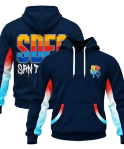 SDFC Hoodie Vibrant Colorblock Design