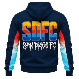 SDFC Hoodie Vibrant Colorblock Design