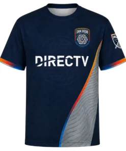 SDFC Jersey – Creative Navy Silver Custom Soccer Kit