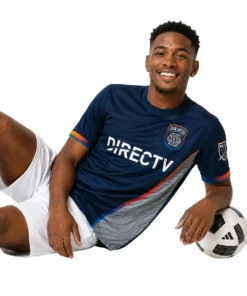 SDFC Jersey – Creative Navy Silver Custom Soccer Kit